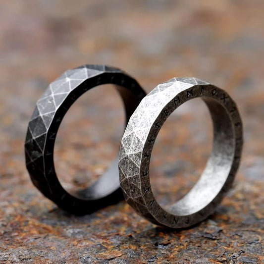 Angular Runic Ring