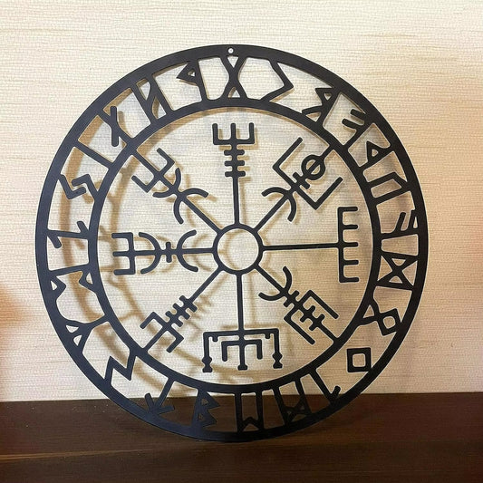 Waystone of the North - Vegvisir Sign