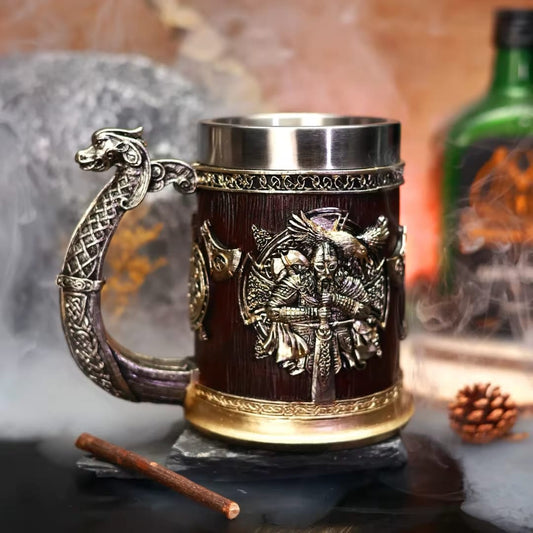 Dragon Viking Mug