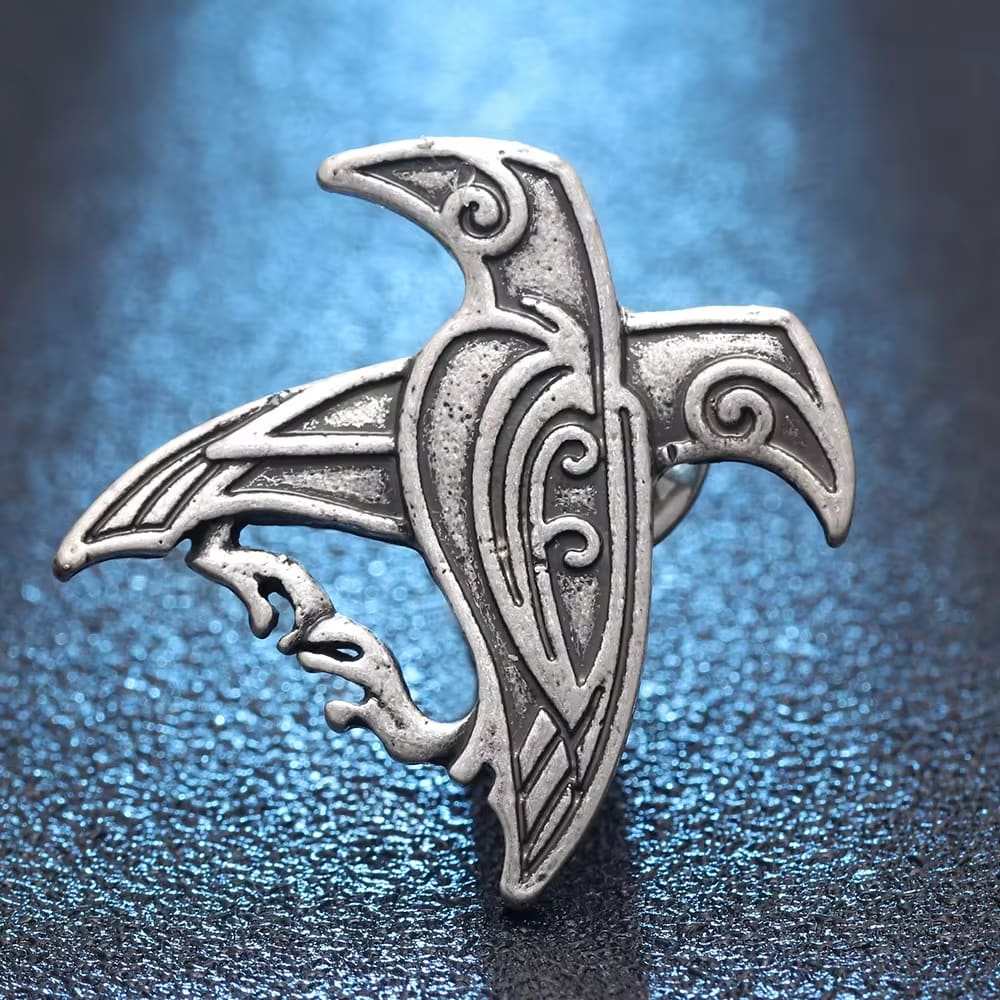 Raven's Embrace - Hugin and Munin Broach